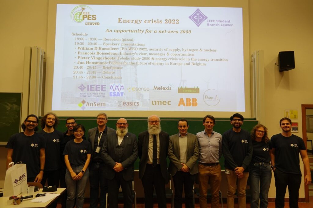 Speakers and organizers of the Energy Crisis 2022 event