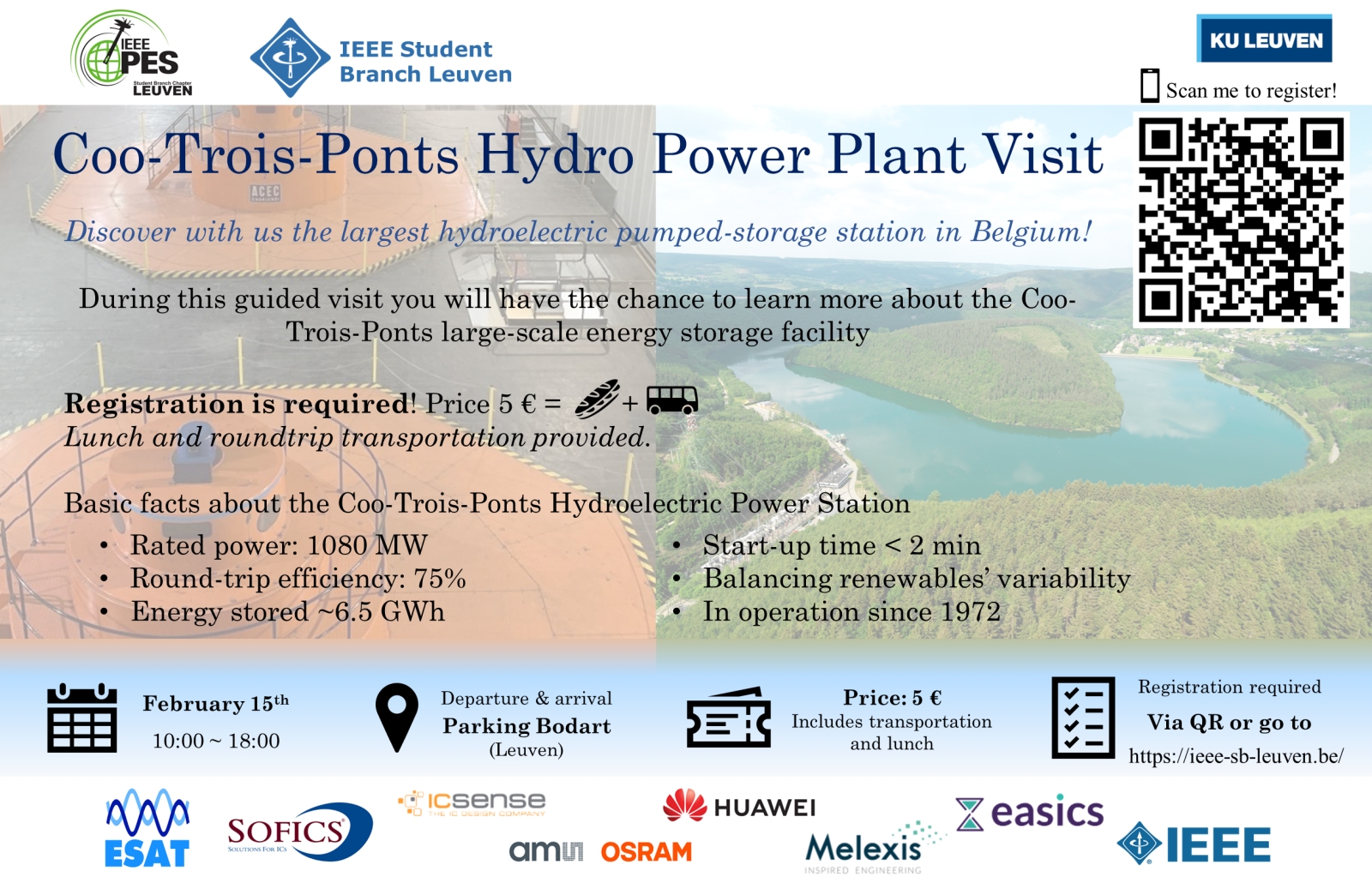 Coo Power Plant Visit Poster